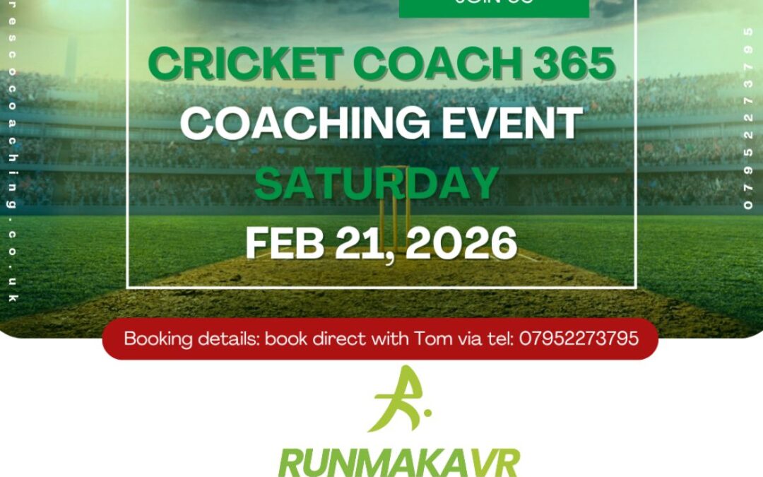 Cricket Coach 365 Coaching Event Feb 21, 2026